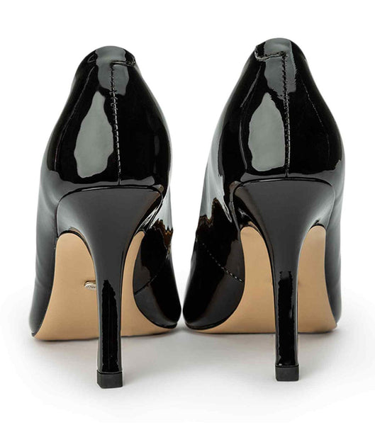 Tacones de evento Tony Bianco Kysaia Black Charol 9.5cm Negras | COCIF42092