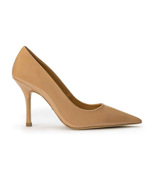 Tacones de evento Tony Bianco Kysaia Nude Charol 9.5cm Beige | COJKU59306