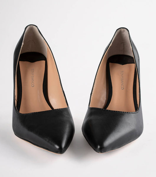 Tacones de evento Tony Bianco Lotus Black Como 10.3cm Negras | COXMI52948