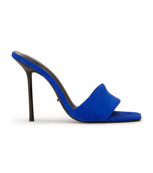 Tacones de evento Tony Bianco Natalie Azure Gamuza 10.5cm Azur | ECOHC14481