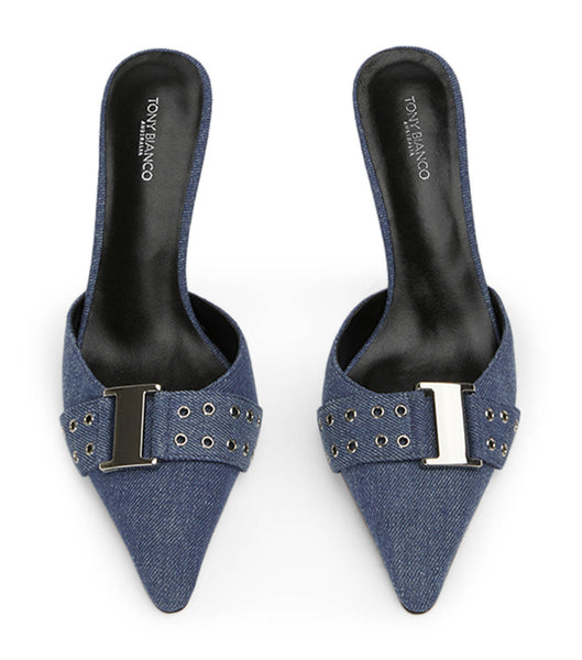 Tacones de evento Tony Bianco Samma Vintage Denim 8cm Azules | CONZX25613