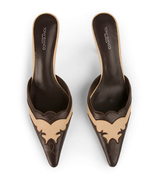 Tacones de evento Tony Bianco Shuga Beech/Chocolate 8cm Chocolate | UCOTG84339