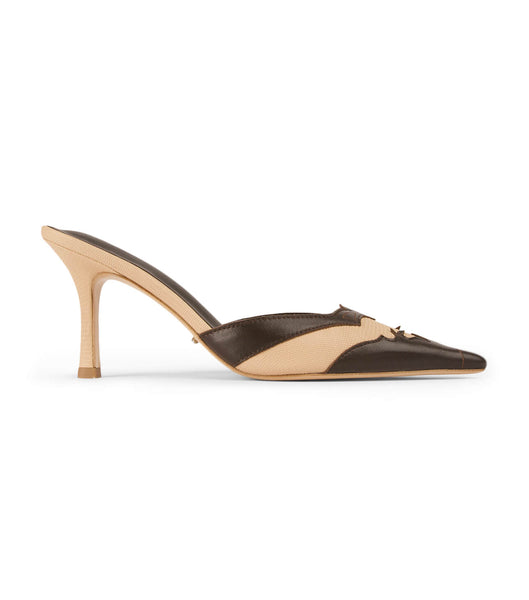 Zapatos Court Tony Bianco Shuga Beech/Chocolate 8cm Chocolate | MCOFT24536