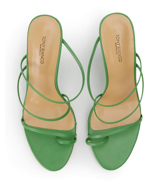 Zapatos Cuña Tony Bianco Gaia Acid Green 11cm Verde | COQAV63423