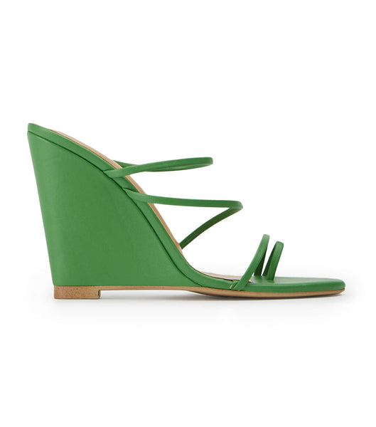 Zapatos Cuña Tony Bianco Gaia Acid Green 11cm Verde | COQAV63423