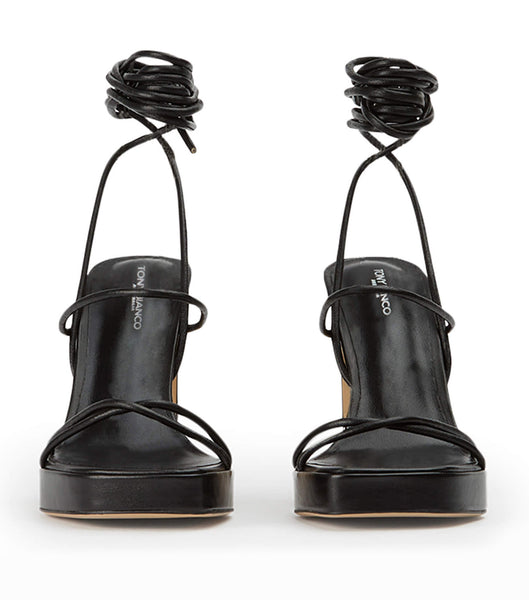 Zapatos Plataforma Tony Bianco Deon Black Nappa 11.5cm Negras | XCOBH23960