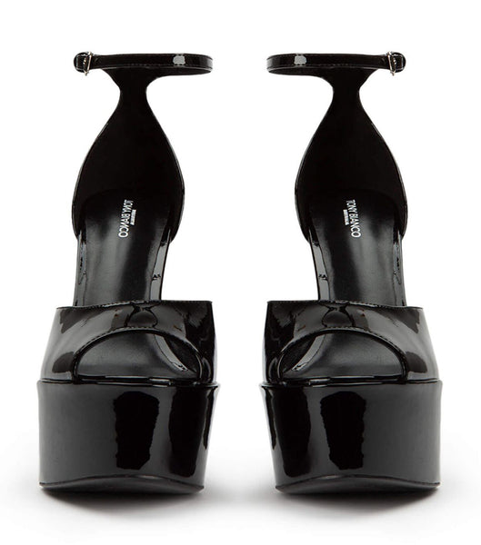 Zapatos Plataforma Tony Bianco Jayze Black Charol 14cm Negras | COXBR34432