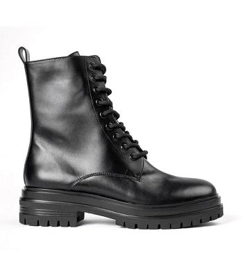 Botas de combate Tony Bianco Wya Black Como 4.5cm Negras | LCOSX26896