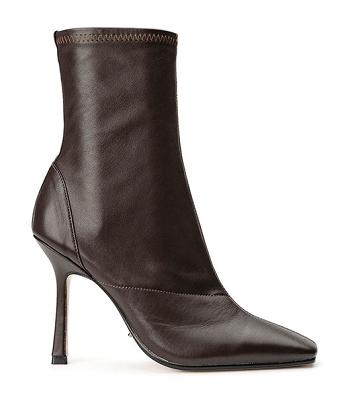 Botas de tacón de aguja Tony Bianco Halsey Chocolate Nappa 10.5cm Chocolate | COZPD21818