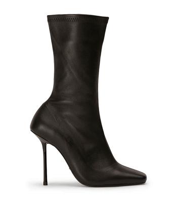 Botas de tacón de aguja Tony Bianco Remie Black Venezia 10.5cm Negras | ZCOMJ83007