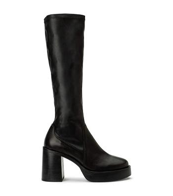 Botas hasta las rodillas Tony Bianco Tibby Black Venice/Black Venezia 9cm Negras | COIIZ10349