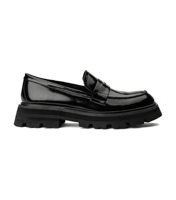 Loafers Tony Bianco Axell Black Hi Shine 4.5cm Negras | PCOQX66805