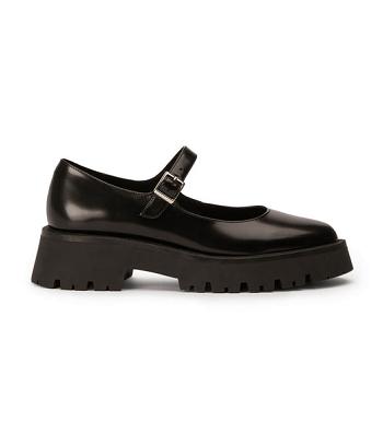 Loafers Tony Bianco Betsy Black Hi Shine 4.5cm Negras | YCOGT34270