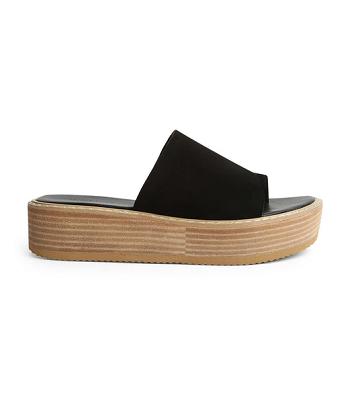 Sandalias Planas Tony Bianco Energy Black 4.5cm Negras | YCOGT55613