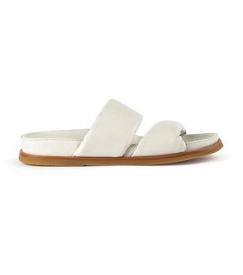 Sandalias Planas Tony Bianco Henry Dove Nappa 3.5cm Blancas | DCOKV50004