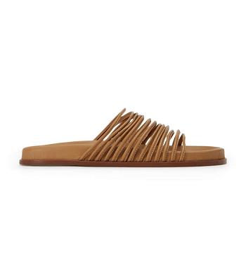 Sandalias Tony Bianco Libi Biscuit Nappa Marrones | COJKU38608