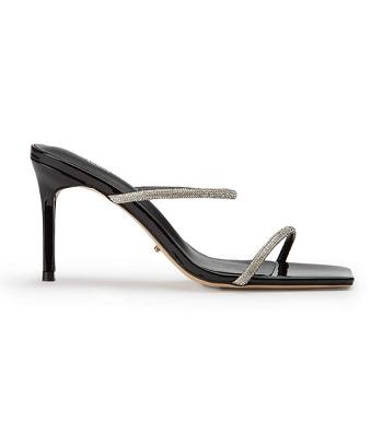 Tacones De Novia Tony Bianco Chase Black Charol 8.5cm Negras | PCOQX47511