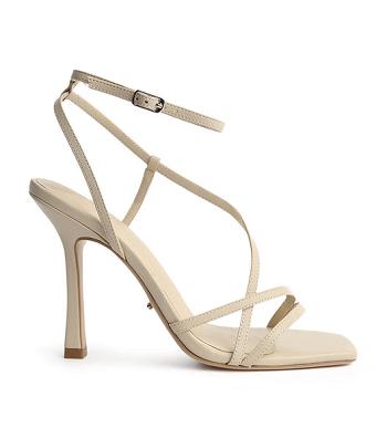 Tacones De Novia Tony Bianco Franci Vanilla Sheep Nappa 10.5cm Amarillo Claro | CODFL12166