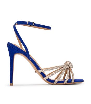 Tacones De Novia Tony Bianco Kyla Azure Gamuza 11cm Azur | QCOWA50319