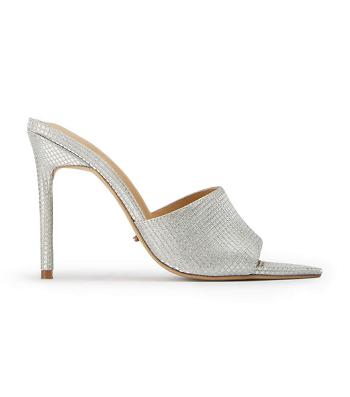 Tacones De Novia Tony Bianco Marley Silver Aura 10.5cm Plateadas | COQAV61545