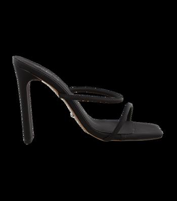 Tacones con tiras Tony Bianco Florence Black Galaxy 11cm Negras | CODYB40680