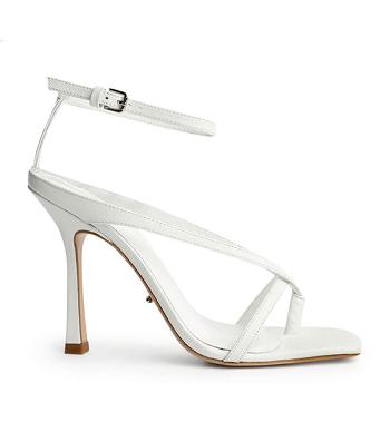 Tacones de evento Tony Bianco Faythe White Kid 10.5cm Blancas | MCOHR76806