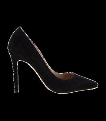 Tacones de evento Tony Bianco Lotus Black Kid Gamuza 10.3cm Negras | ACODF80759