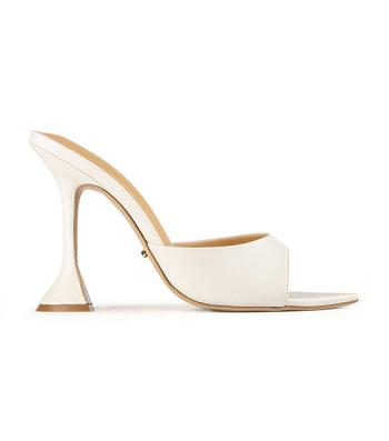 Tacones de evento Tony Bianco Marcel Dove Nappa 10.5cm Blancas | SCOVO32617