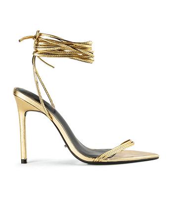 Tacones de evento Tony Bianco Millie Gold Foil 10.5cm Doradas | LCOSX73797