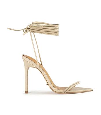 Tacones de evento Tony Bianco Millie Vanilla Snake 10.5cm Amarillo Claro | FCOHY85143