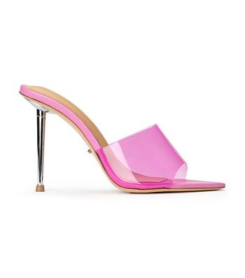 Tacones de evento Tony Bianco Mylo Pink Vinylite/Pink 10.5cm Rosas Rosas | CONZX28132