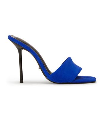 Tacones de evento Tony Bianco Natalie Azure Gamuza 10.5cm Azur | ECOHC14481