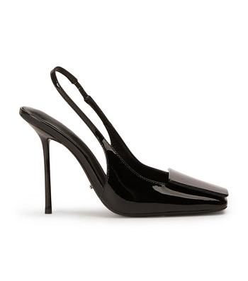 Tacones de evento Tony Bianco Rue Black Charol 10.5cm Negras | COCIF47027