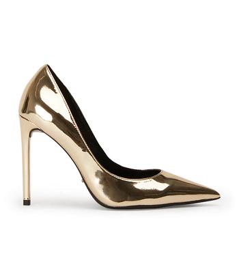 Zapatos Court Tony Bianco Anja Gold Shine 10.5cm Doradas | YCOVQ33409