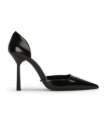 Zapatos Court Tony Bianco Gala Black Hi Shine 10cm Negras | PCOER62373