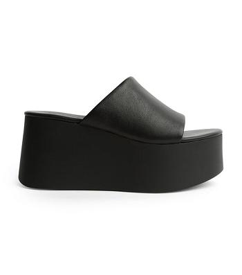 Zapatos Plataforma Tony Bianco Tegan Black Sheep Nappa 9.5cm Negras | COIIZ70347